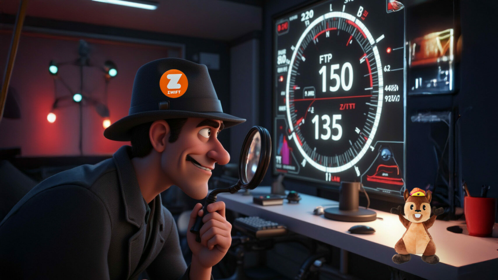 Zwift monitoriing numbers