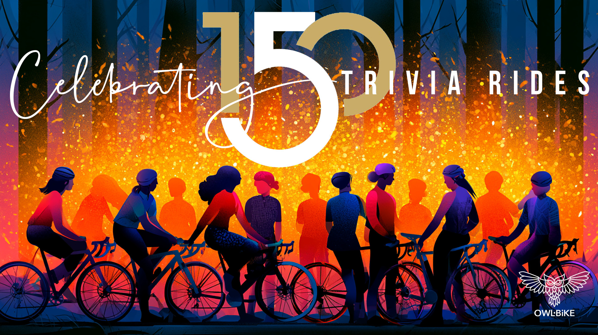 Owl bike 150th trivia ride
