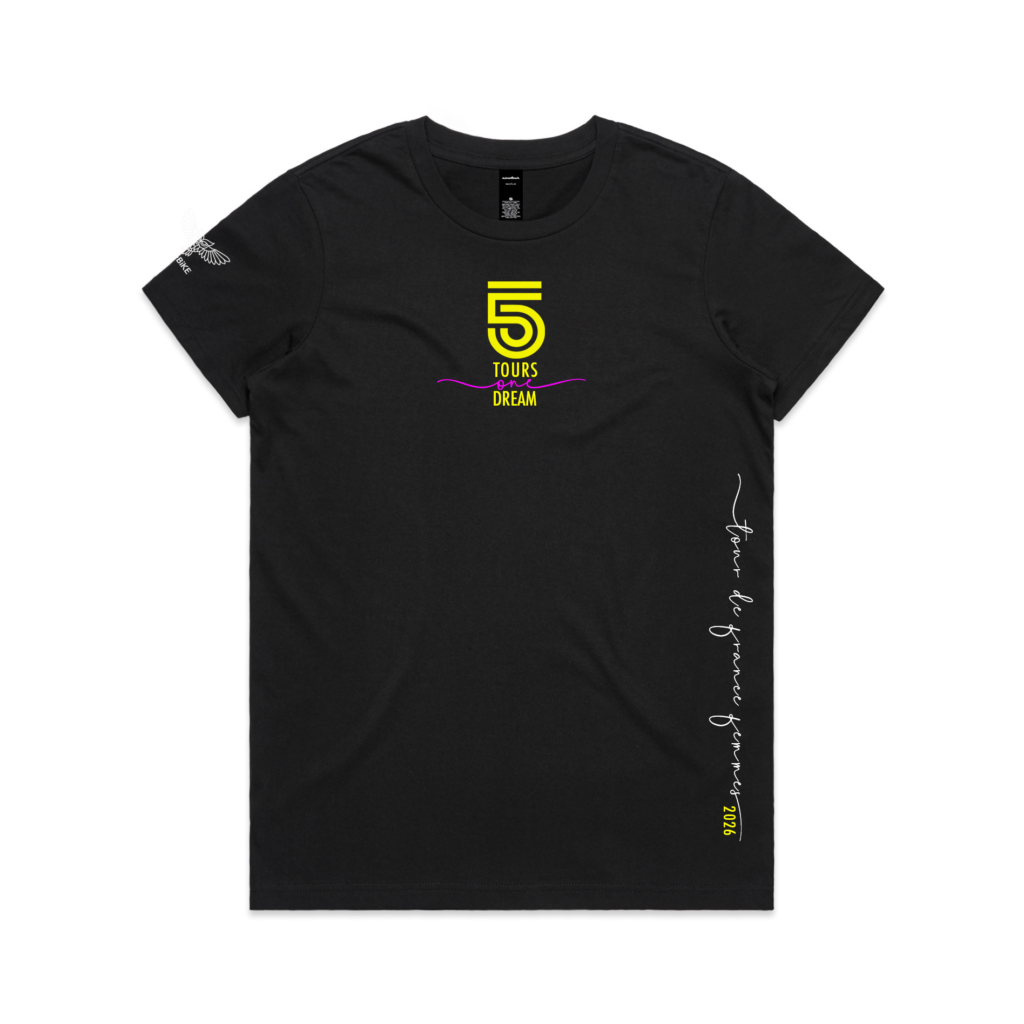 TdFFaz five tours one dream front black w