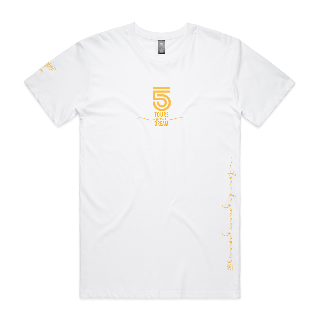 TdFFaz five tours one dream front white m