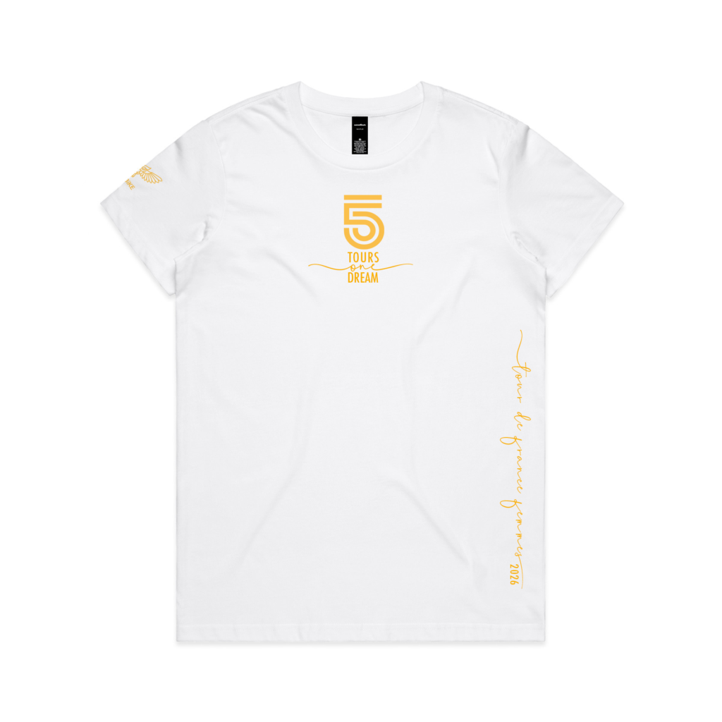 TdFFaz five tours one dream front white w